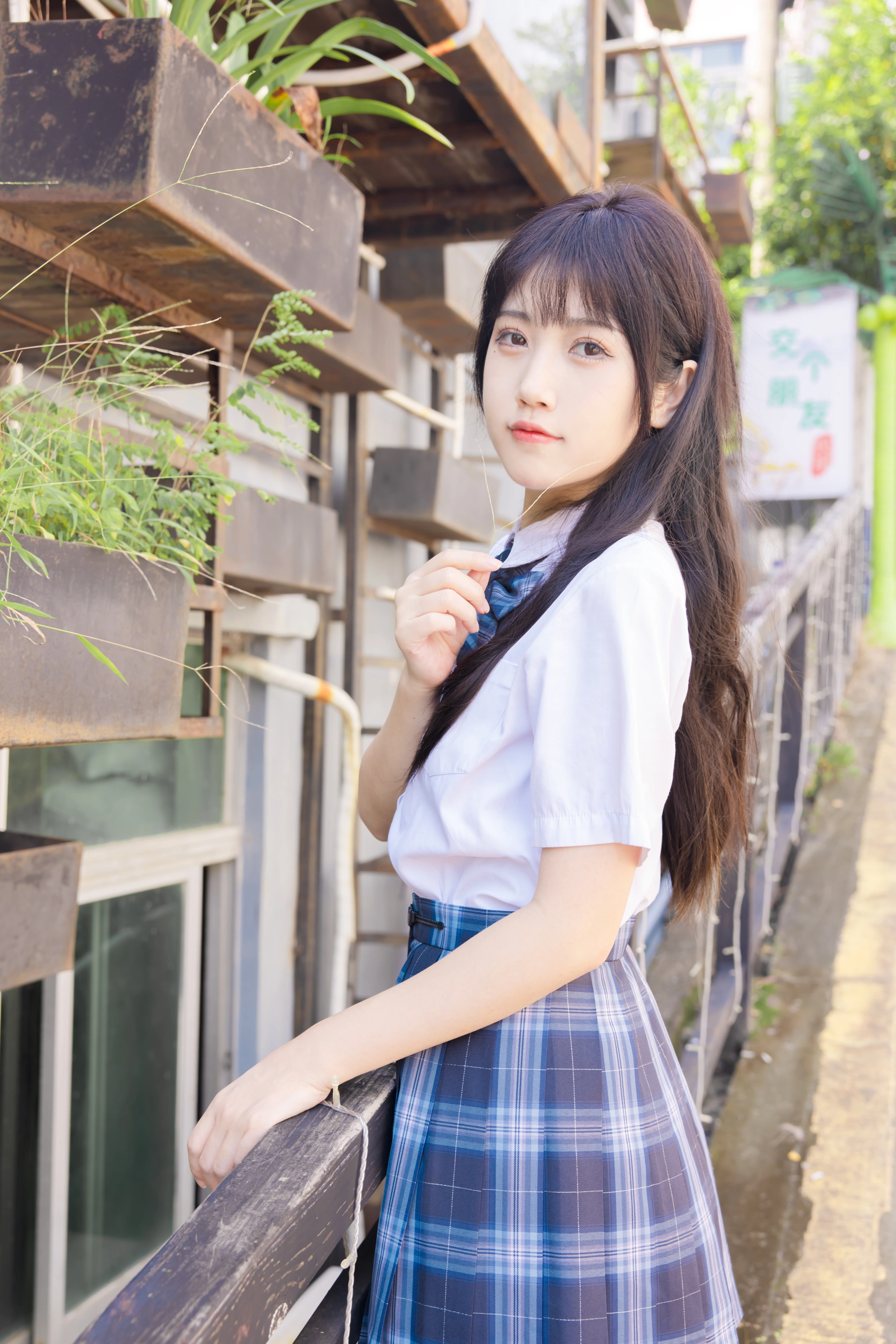 不呆猫 – NO.063 泳衣jk学妹 2