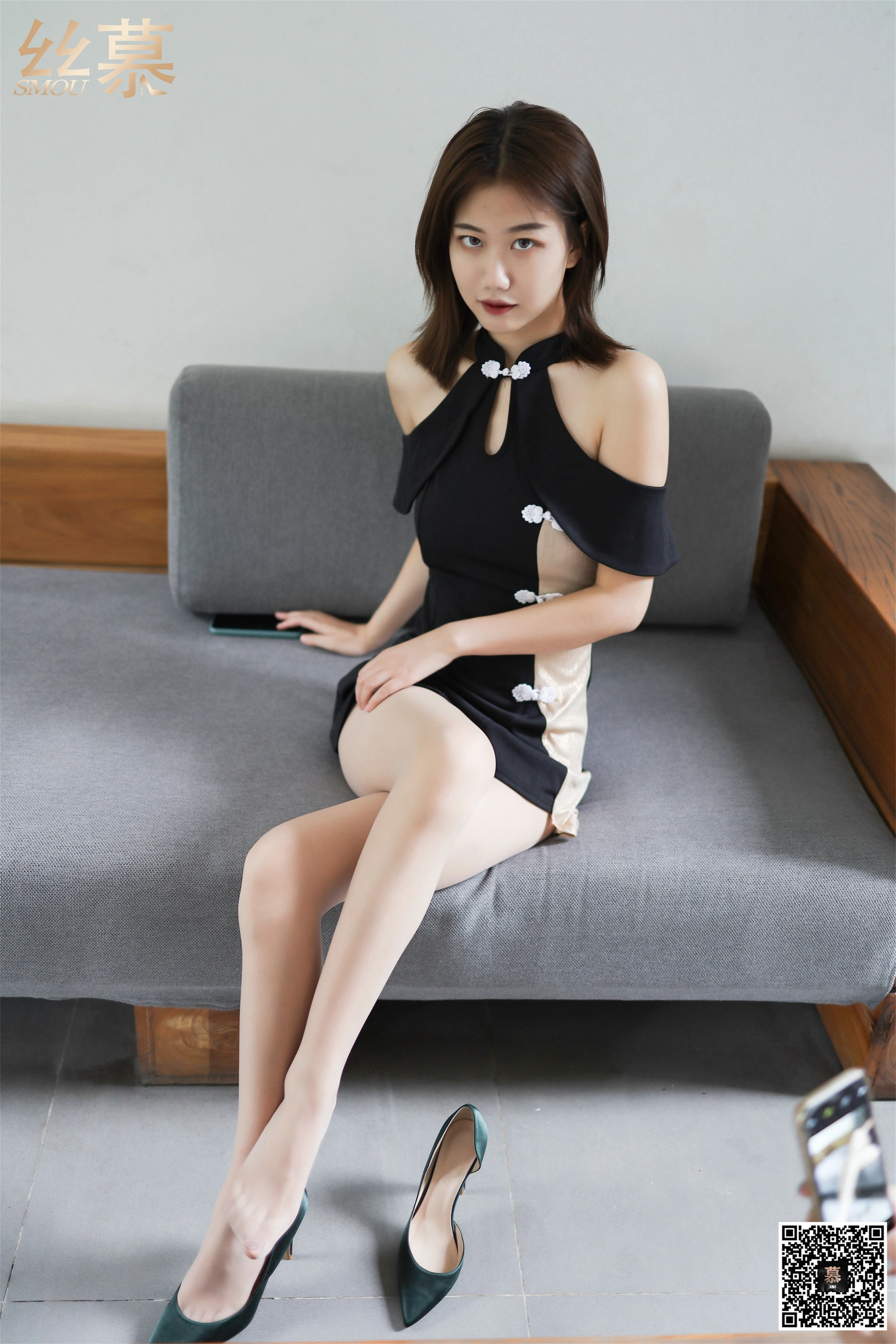 丝慕写真 - SM303 天天一元 米朵《沙发足趣记》 2