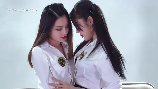 [Ligui丽柜]HD视频 2020.10.10 双生花-魅丝娇凝脂 甜甜&凉儿 15